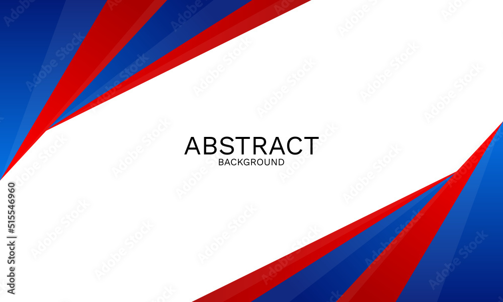 red and blue geometric abstract background Stock Vector | Adobe Stock