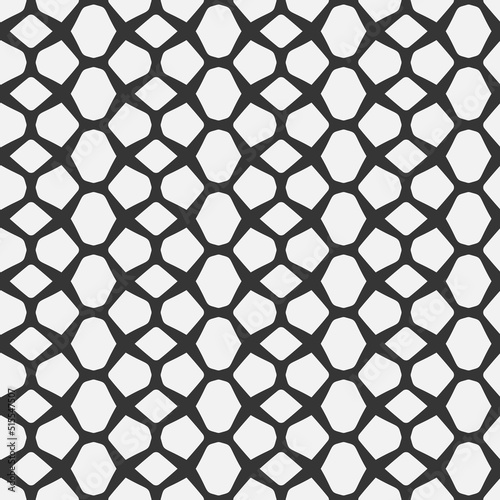 The decorative pattern is tiled  divided into cells. Vector for print and design.