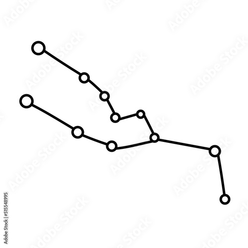 Taurus Line Art Illustration