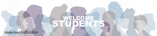 Welcome Students banner.