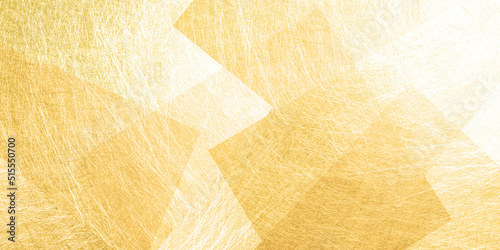 金色の和紙　テクスチュア　抽象的背景