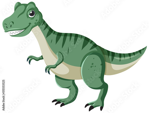 Cute Tyrannosaurus Dinosaur Cartoon