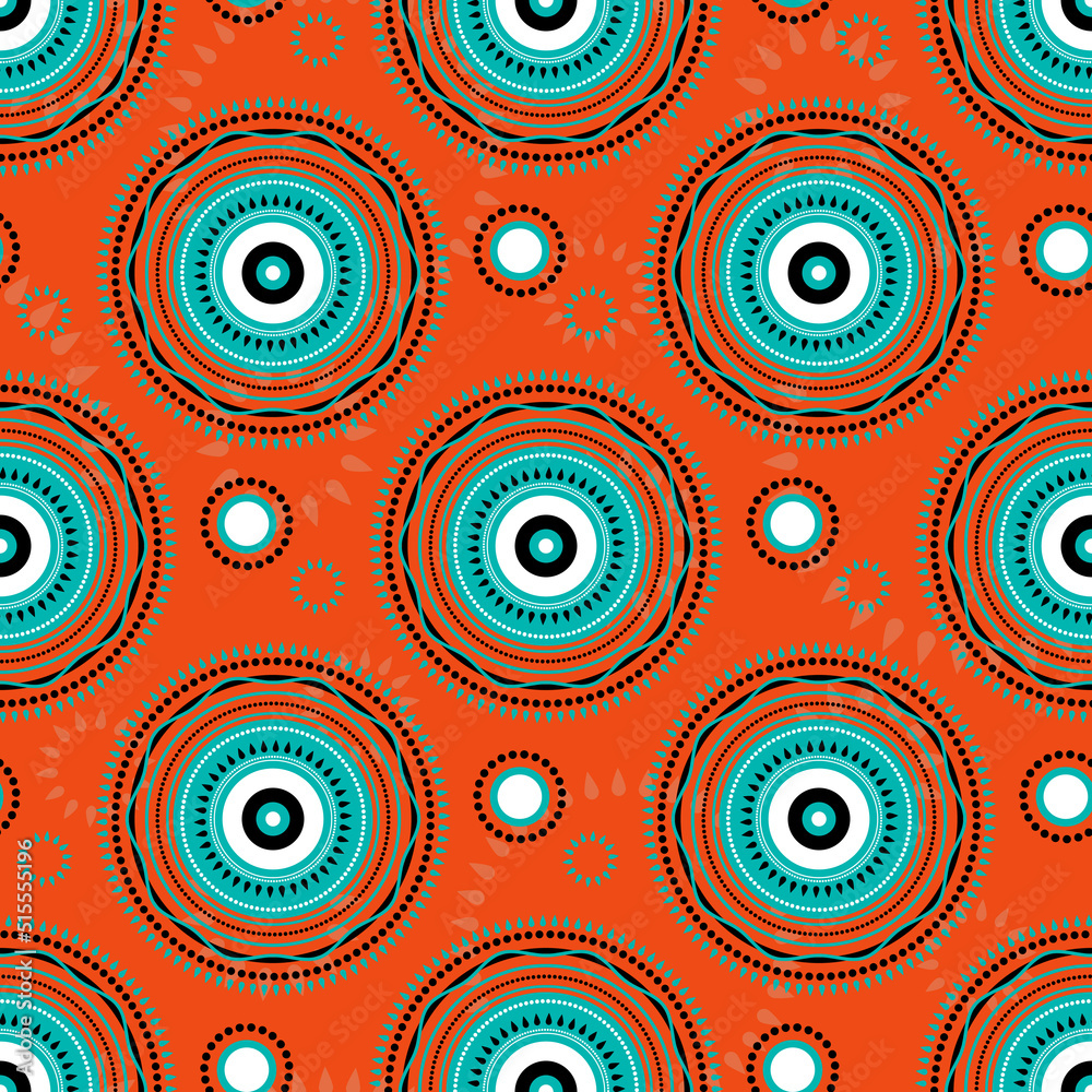 Ethnic Abstract Seamless Pattern for Textile.