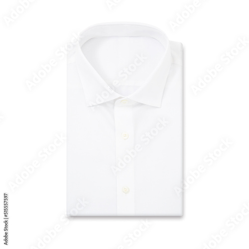 white shirt with white background