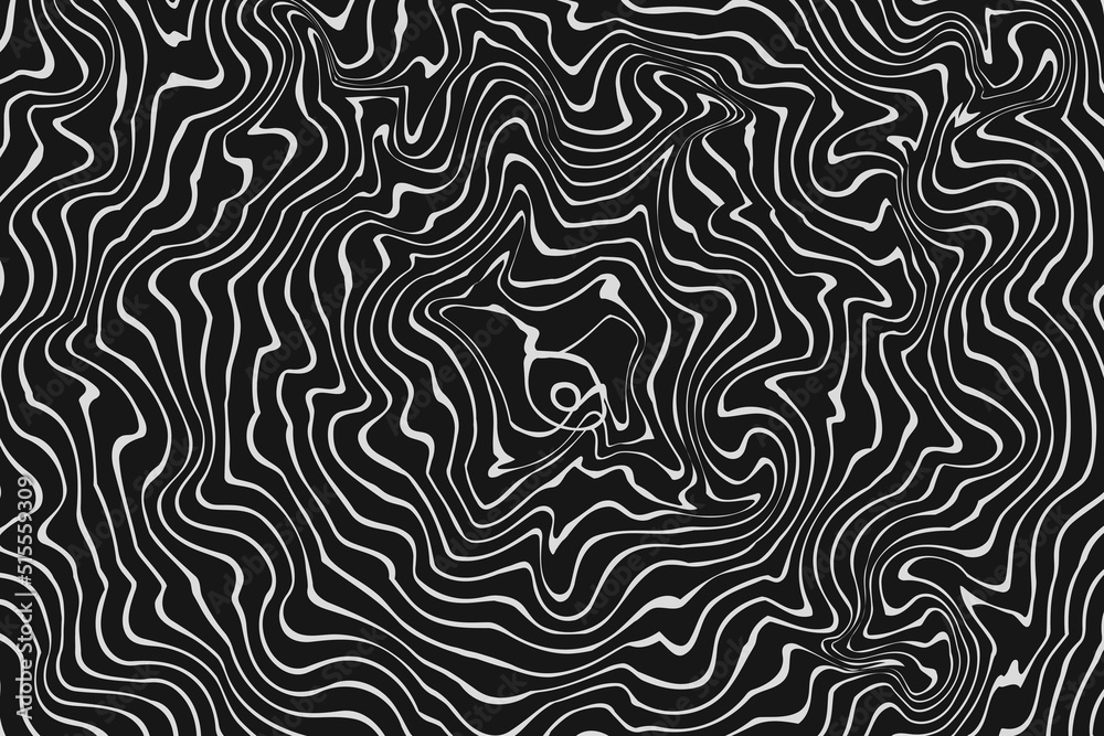 Vector abstract striped black and white background, wavy lines or blots. Vector abstract striped black and white background, wavy lines or blots.