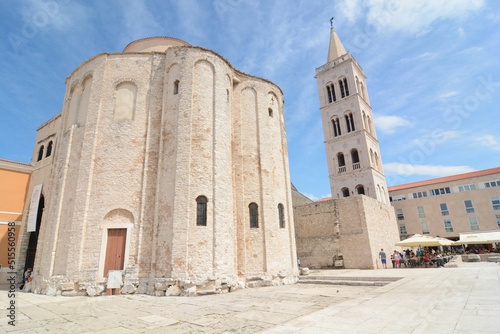 chiesa san donato a zaravecchia biograd in croazia photo