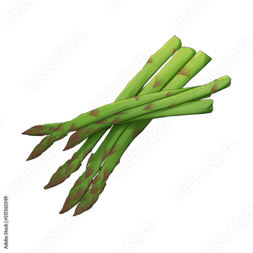 bunch of asparagus
