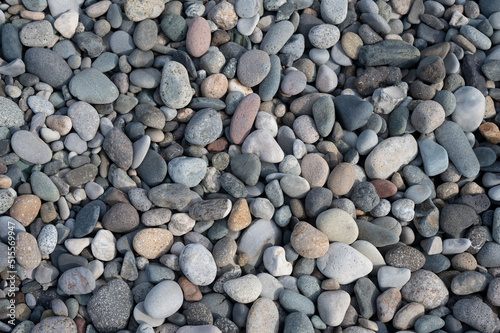 Stones on the seashore