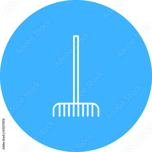 Fork picking leaves Icon
