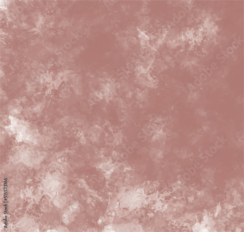 Brown watercolor texture. Abstarct hand drawing design vector