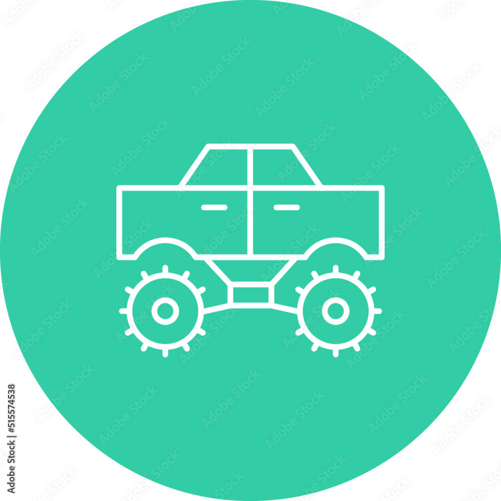 Monster Truck Icon Monster Truck Icon