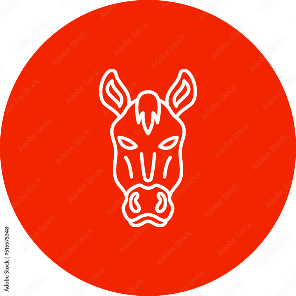 Obraz premium Horse Icon