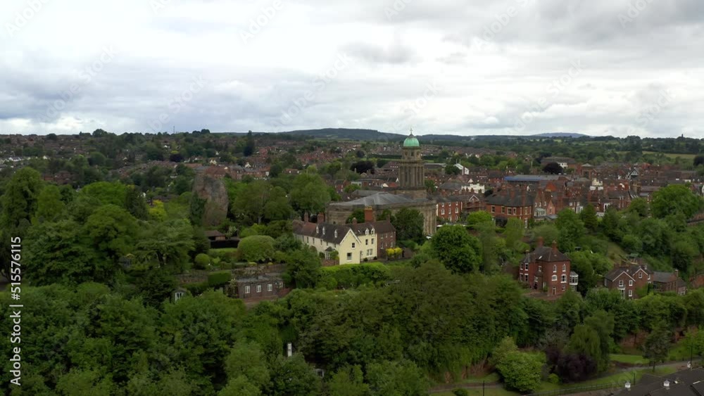 Generic view of Bridgnorth town centre in Shropshire UK Generic view of Bridgnorth town centre in Shropshire UK