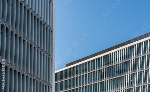 futuristic business and residential building - urban background texture.
