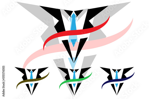 Trident Logo Template vector icon