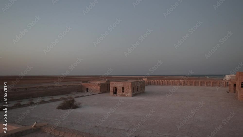 Al Uqair Fort abandoned old building in Eastern Saudi Arabia Al Uqair Fort abandoned old building in Eastern Saudi Arabia