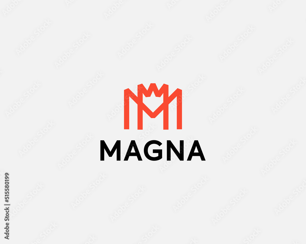 Abstract letter M with flower, crown logo design template. Universal linear minimalist monogram symbol. Elegant colorful vector icon sign mark logotype. Abstract letter M with flower, crown logo design template. Universal linear minimalist monogram symbol. Elegant colorful vector icon sign mark logotype.