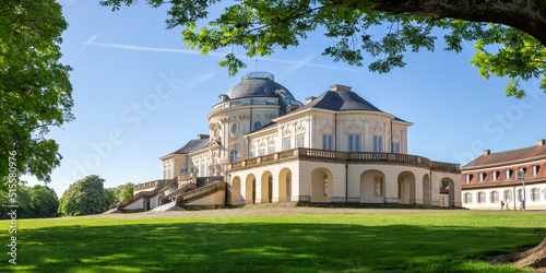 Stuttgart Solitude Castle architecture travel panorama in Germany