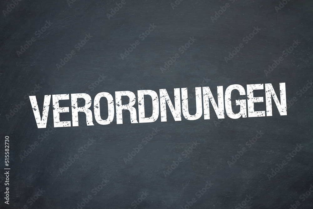 Obraz premium Verordnungen