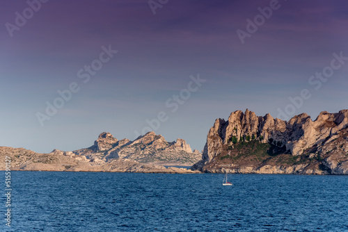 Sunset on the Calanques
