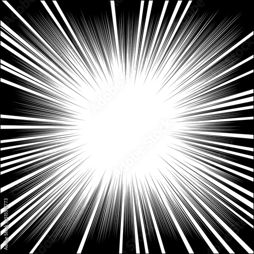 A Comic and Cartoon Background Effect