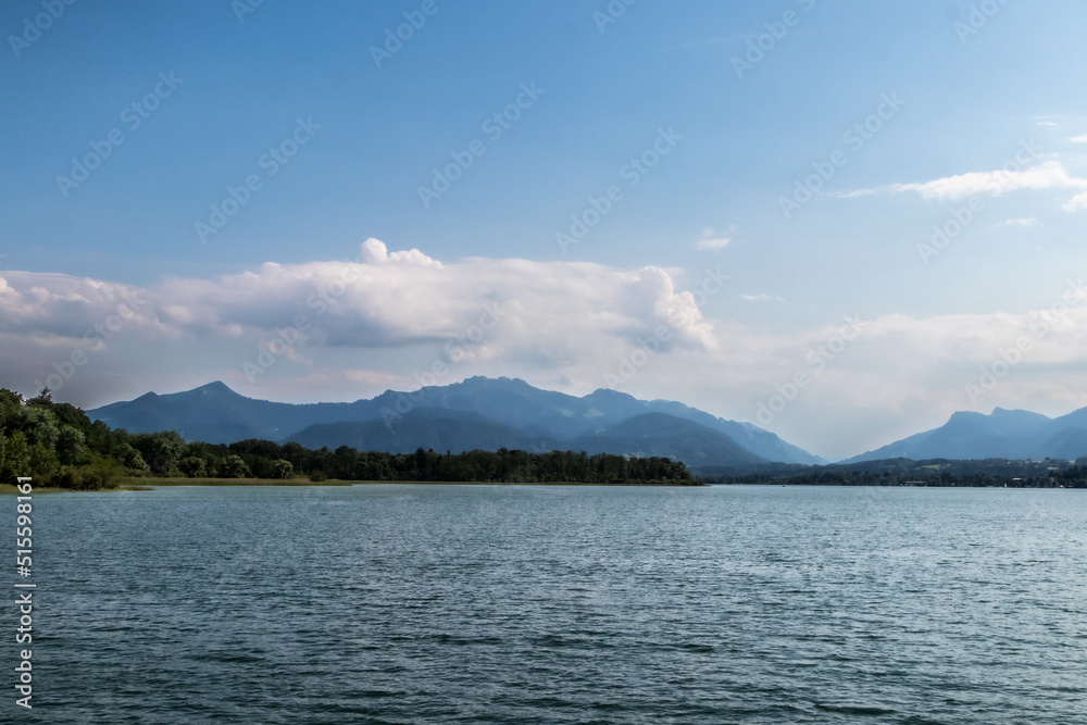 the island of Herreninsel in Bavaria, where the Herrenchiemsee castle is located