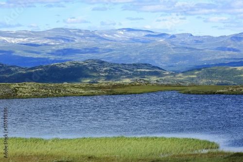 Mountains in Innerdalen (Innset) Norway photo