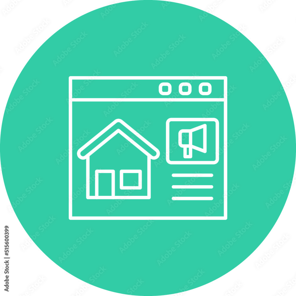 Online Marketing Icon Online Marketing Icon