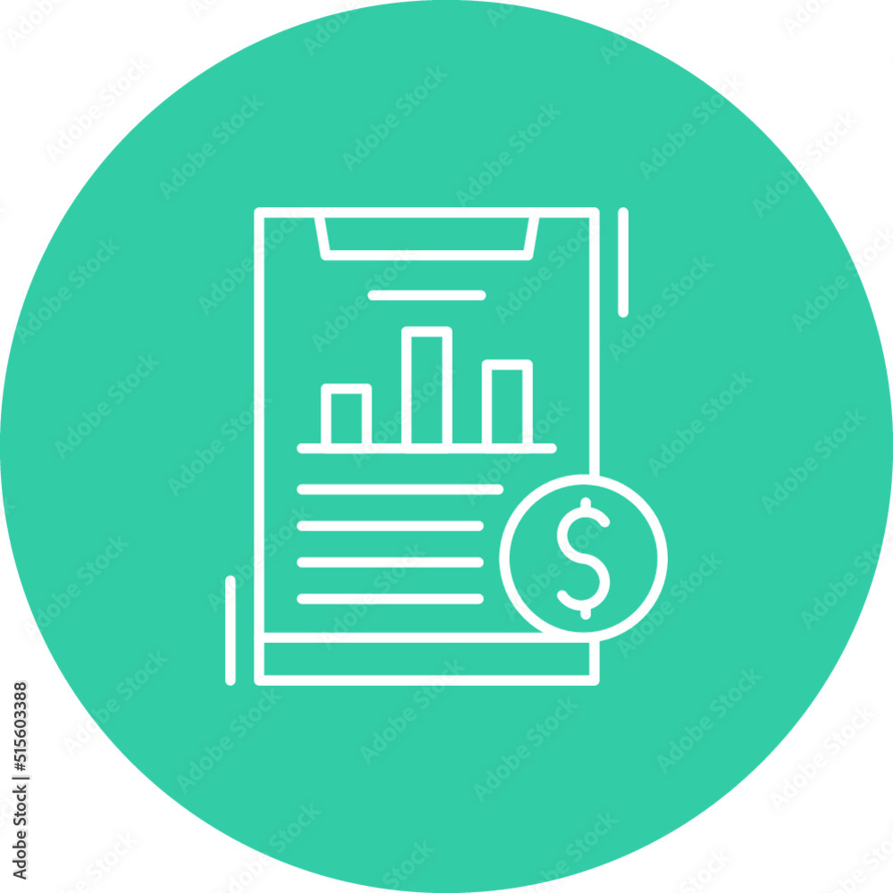 Financial Analytics Icon Financial Analytics Icon