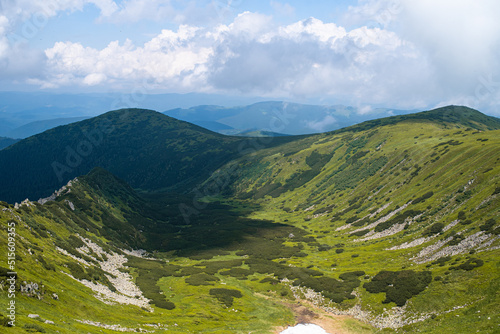 landscape with mountains