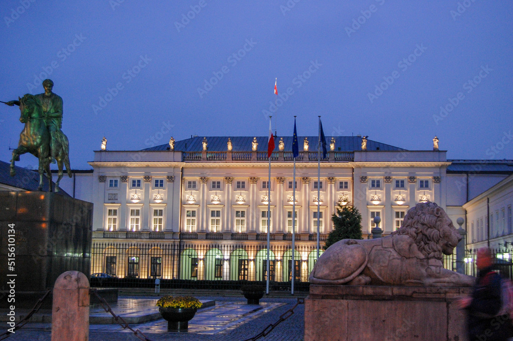 Naklejka premium varsavia