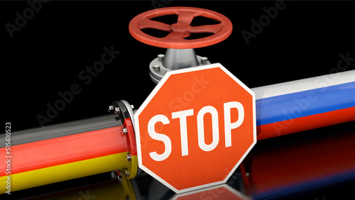 Nord Stream 2 - Lieferstopp von Russland an Deutschland photo
