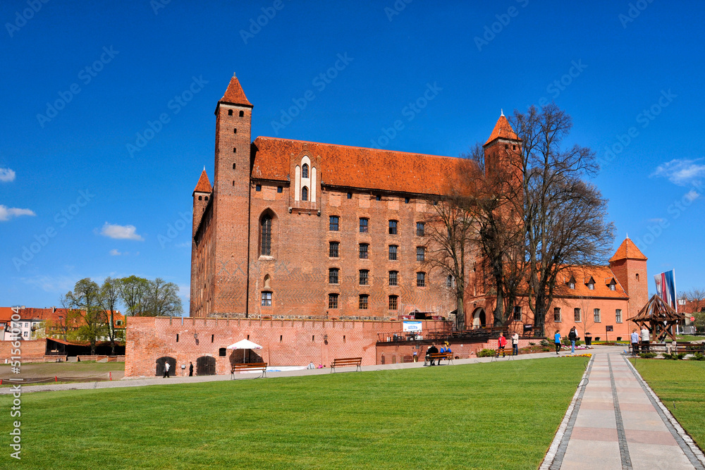 Gniew Castle, one of the most recognizable landmarks in Pomerania, Poland.