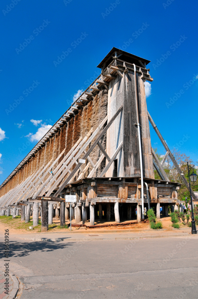 Graduation Tower no. 1 in Ciechocinek, Kuyavian-Pomeranian Voivodeship, Poland