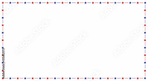 USA patriotic design with star 