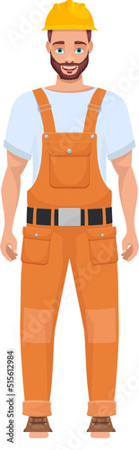 Worker clipart design illustration