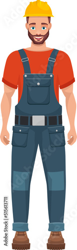 Man worker clipart design illustration