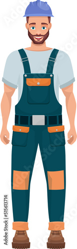 Man worker clipart design illustration