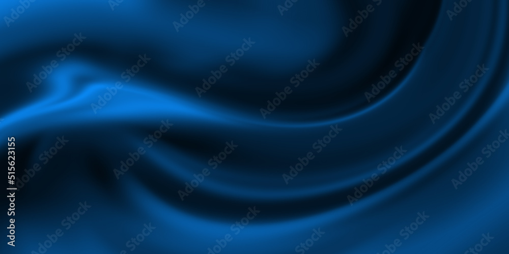 Soft blue wave gradient mesh wallpaper. Dark blue and light blue color gradient. Beautiful, cool, and modern dark background wallpaper
