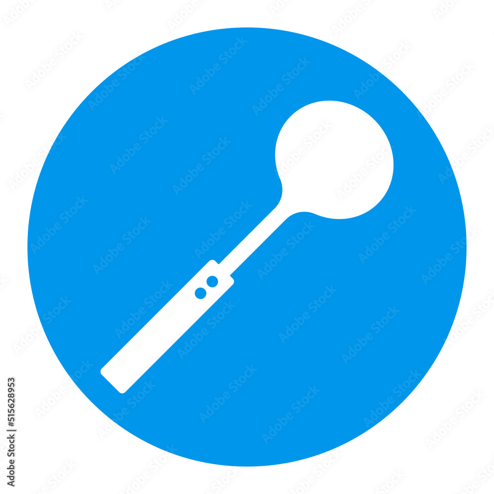 Ice cream spoon vector icon. Kitchen appliances Ice cream spoon vector icon. Kitchen appliances