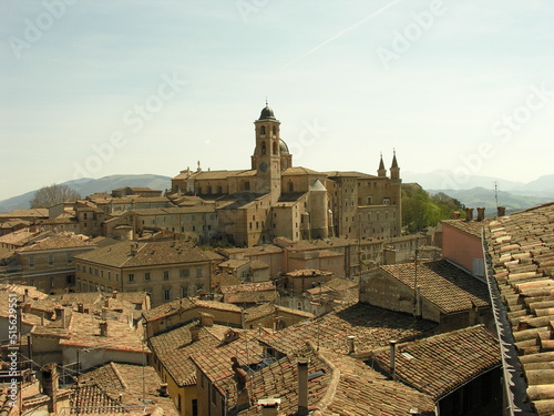 Città di Urbino in Italia