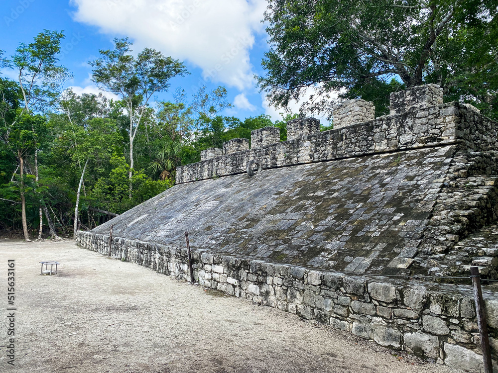 Mayan Temple on the Yucatan Peninsula
