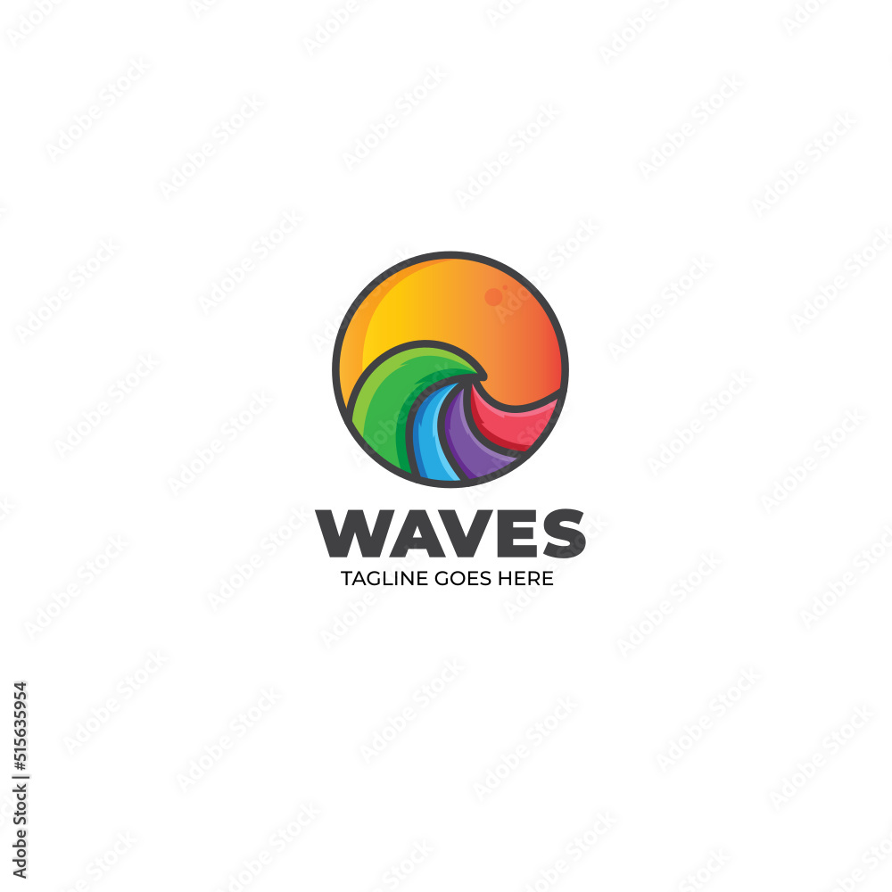 Wave Color Logo