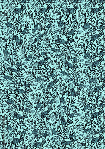 Abstract bright vector acid rave pattern sixties hippie geometric aesthetic style y2k retro