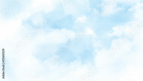 sky and cloud digital painting