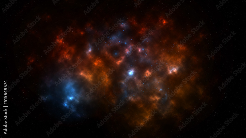 Star particle motion on black background, starlight nebula in galaxy at universe Space background Star particle motion on black background, starlight nebula in galaxy at universe Space background