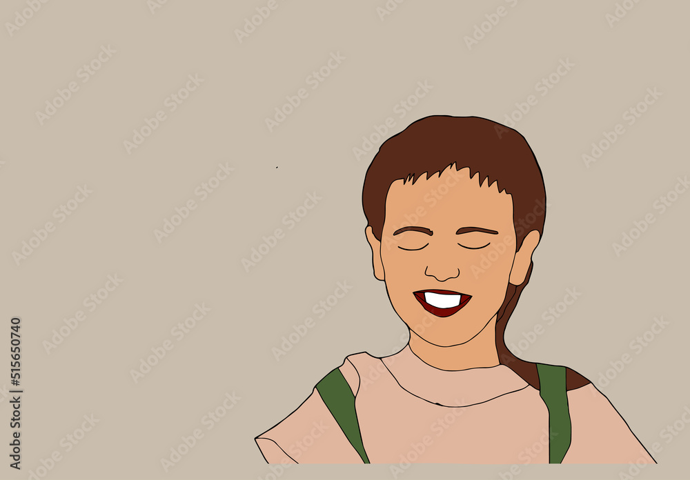 The best education for your children banner design. School girl is holding a notebook in hand and jumping. Vector graphic illustration. The best education for your children banner design. School girl is holding a notebook in hand and jumping. Vector graphic illustration.