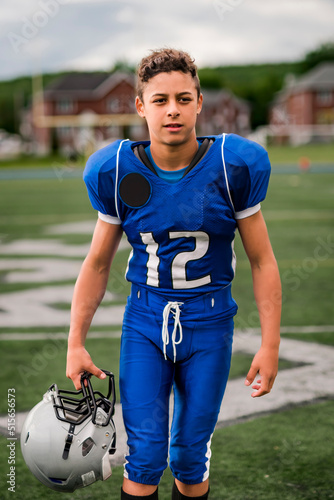 Nice Portrait of a American Football Player