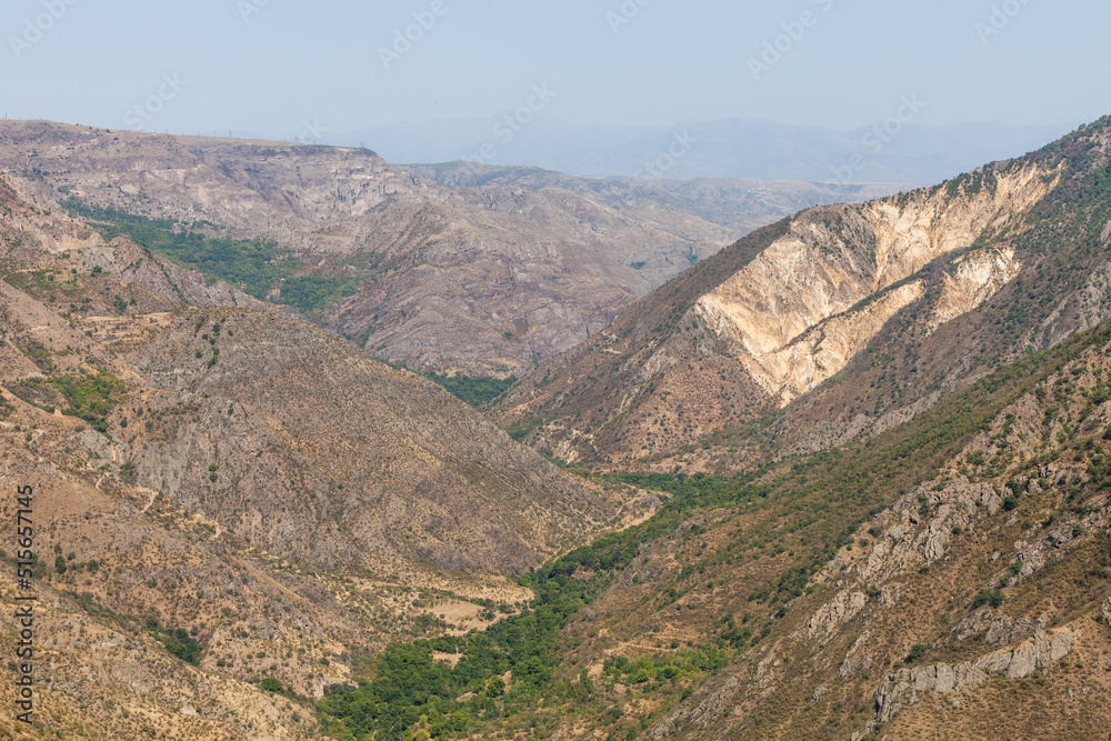 Mountain view from Tatev monastery, Armenia