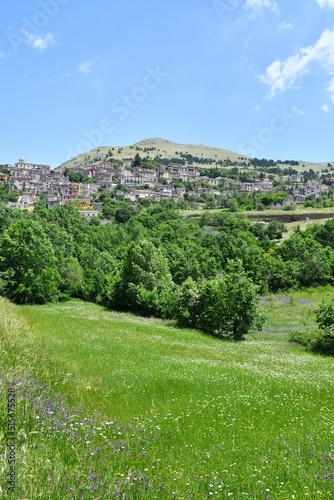 The village of Marsicovetere in Basilicata, Italy. photo